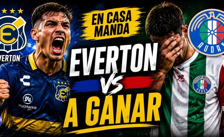 Pronóstico Everton contra Audax Italiano. Gana Everton @1.90