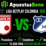 Independiente Santa Fe contra Millonarios – Liga BetPlay 2026