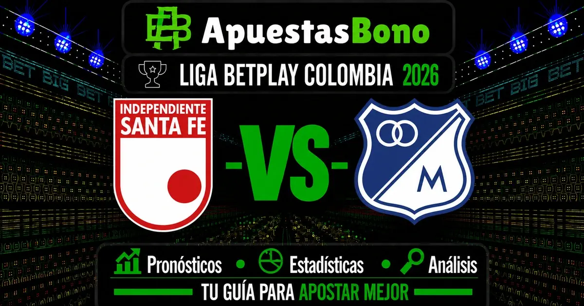 Predicción Santa Fe contra Millonarios