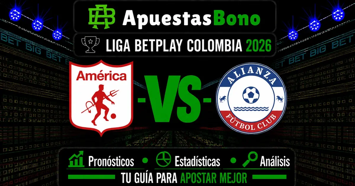 Predicción América de Cali contra Alianza por la Liga BetPlay 2026