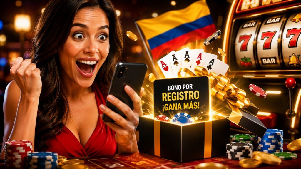 Casinos con Bono por Registro en Colombia 2026 y promociones para nuevos jugadores