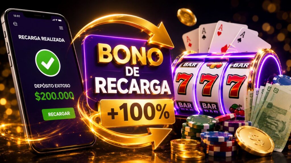Casinos con bono de recarga y promociones para jugadores de casino online-