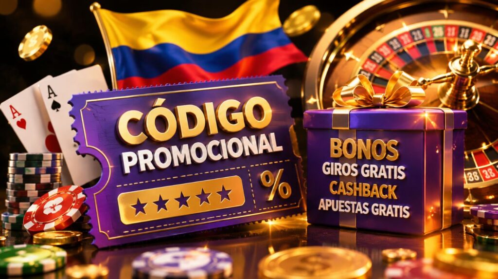 Casinos con código promocional en Colombia con bonos de bienvenida y promociones de casino online
