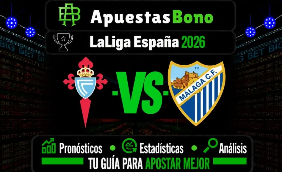 Predicción y análisis de Celta de Vigo contra Málaga -LaLiga- 13 de Septiembre de 2026 (14:00 horas)