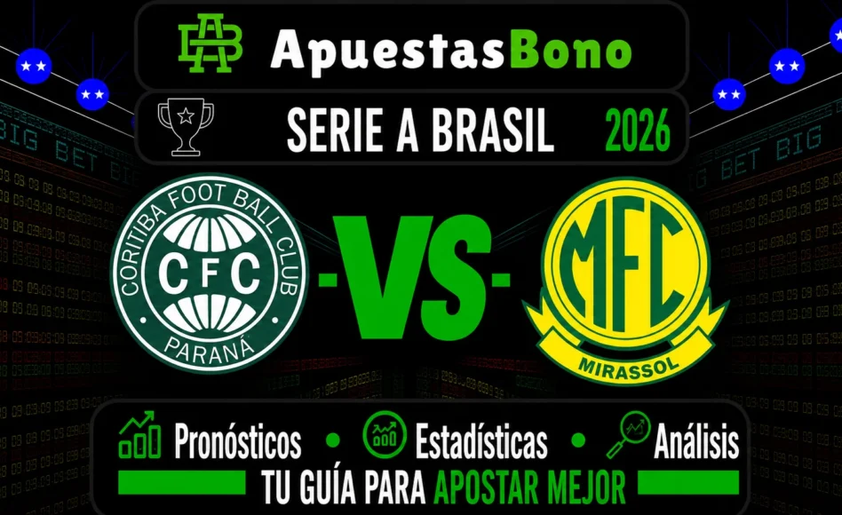 Predicción y análisis de Coritiba contra Mirassol –Liga Brasil 2026– 6 de Septiembre (11:00 hora local)