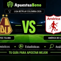 Deportes Tolima contra América de Cali – Liga BetPlay 2026