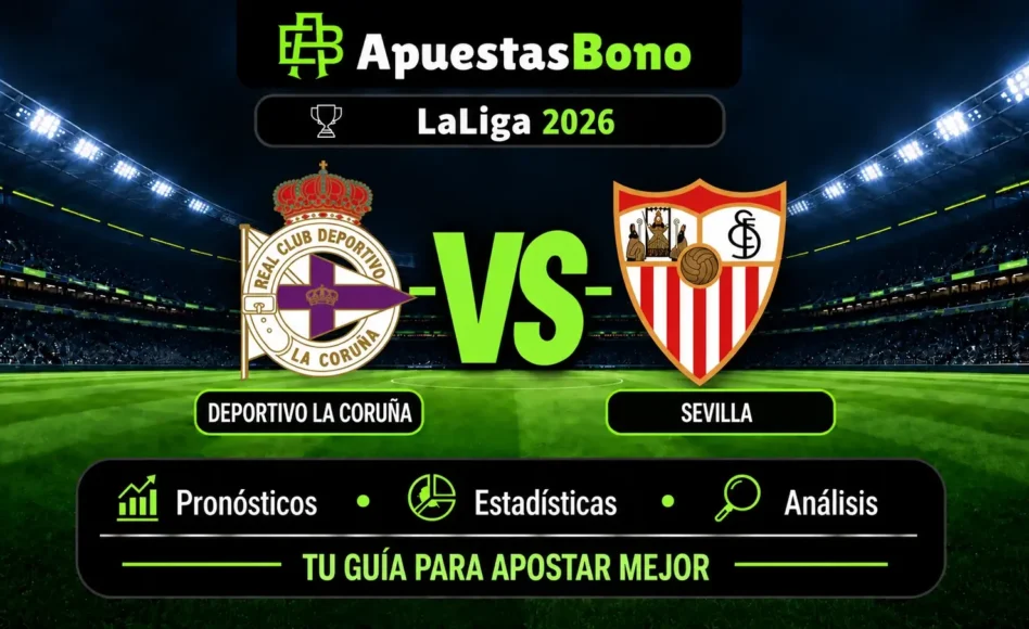 Predicción y análisis de Deportivo La Coruña contra Sevilla -LaLiga- 16 de Septiembre de 2026 (19:00 horas)