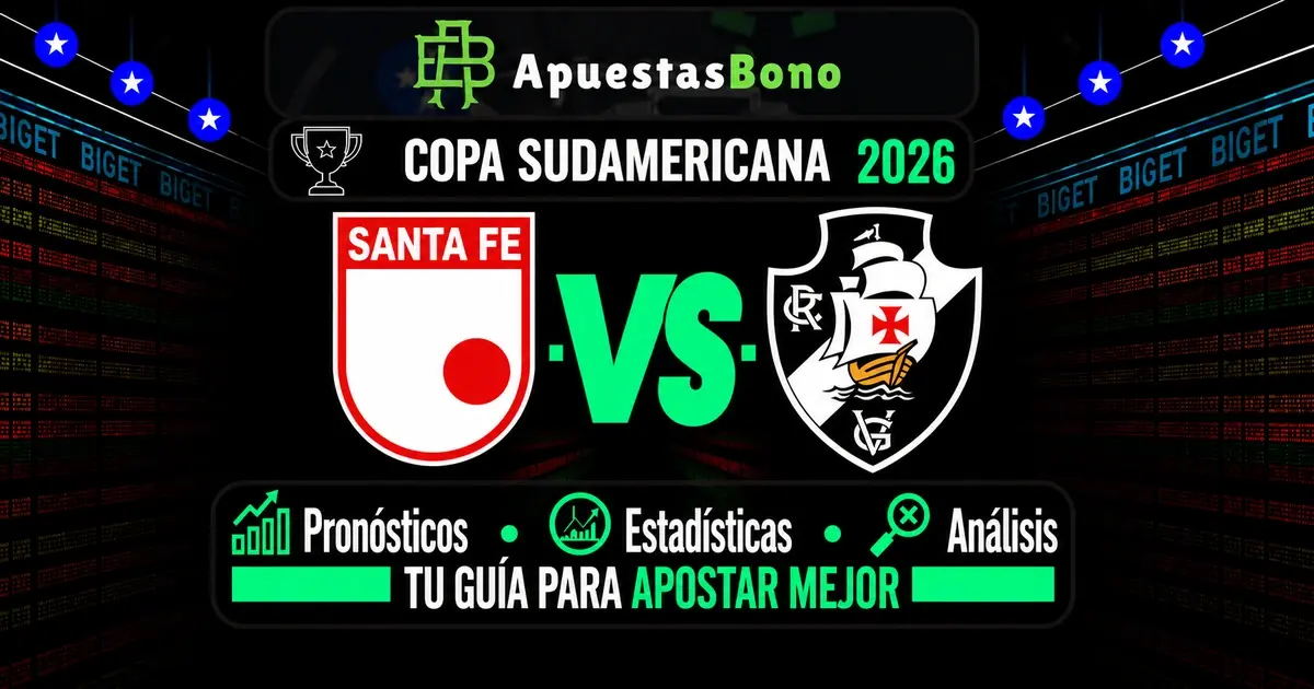 Predicción Independiente Santa Fé contra Vasco da Gama por la Copa Sudamericana.
