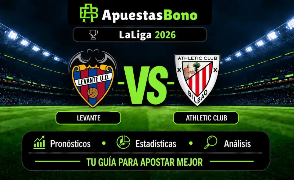 Predicción y análisis de Levante contra Athletic Club -LaLiga- 16 de Septiembre de 2026 (21:30 horas)