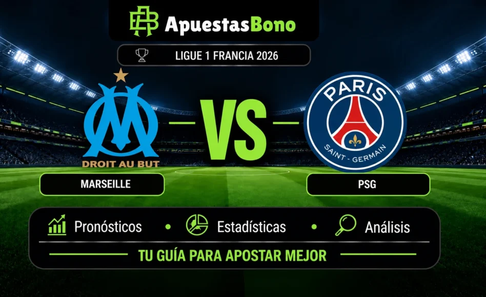 Predicción y análisis de Marseille contra PSG –Ligue 1– 20 de Septiembre de 2026 (20:45 CET)