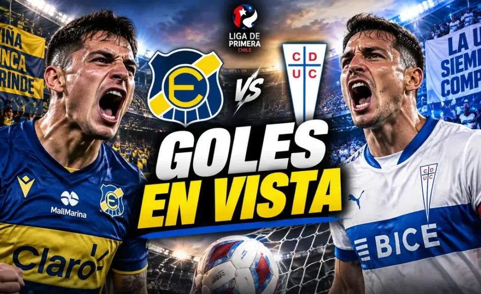 Pronóstico Everton contra Universidad Católica. Más de 2.5 Goles @1.80
