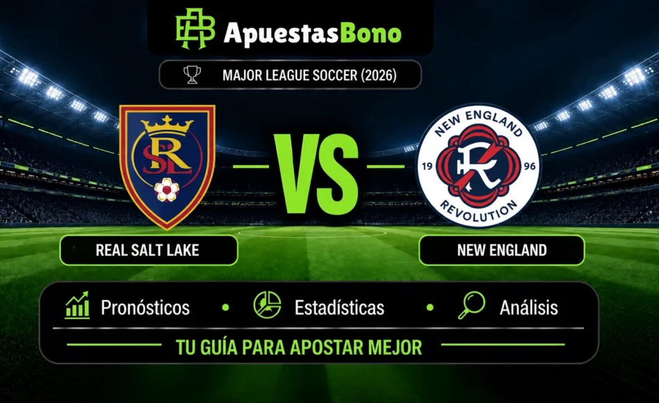 Predicción y análisis de Real Salt Lake contra New England –Torneo MLS Estados Unidos Primera División– 26 de Septiembre (19:30 hora local)