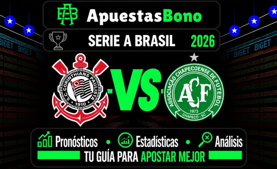 Predicción y análisis de Corinthians contra Chapecoense –Liga Brasil 2026– 6 de Septiembre (19:30 hora local)