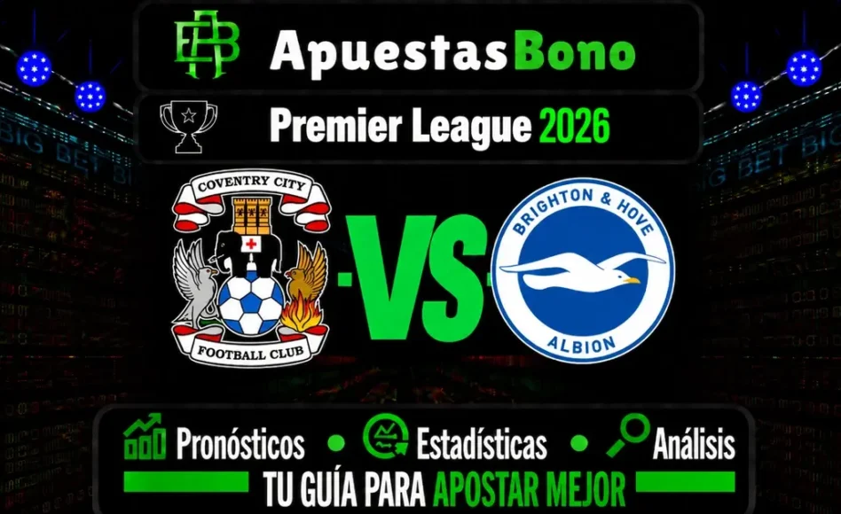 Predicción y análisis de Coventry vs Brighton – Premier League, 13 de septiembre de 2026, 15:00 CET