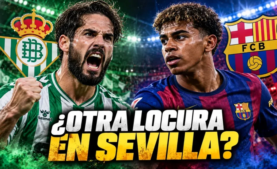 Pronóstico Betis vs Barcelona: Más de 3.75 goles @1.854