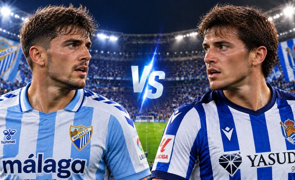 Málaga vs Real Sociedad: previa, alineaciones, estadísticas