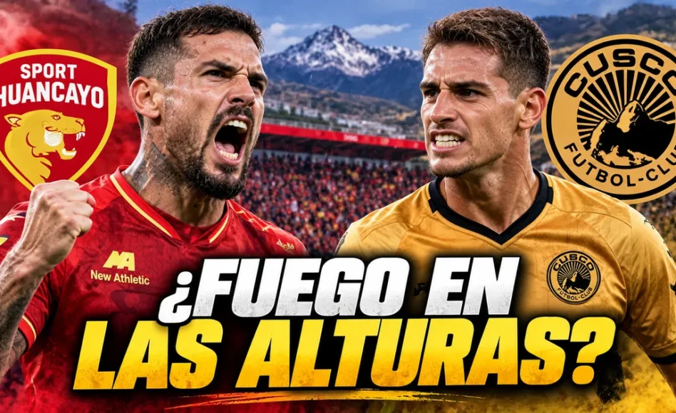 Pronóstico Sport Huancayo vs Cusco FC: Más de 2.75 goles @1.90