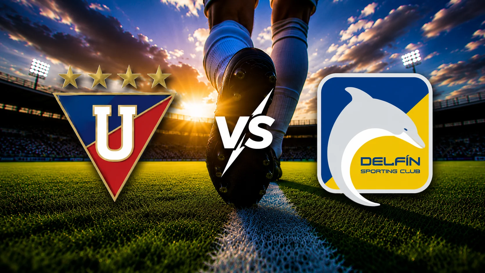 Predicción de LDU Quito contra Delfín por la LigaPro de Ecuador.
