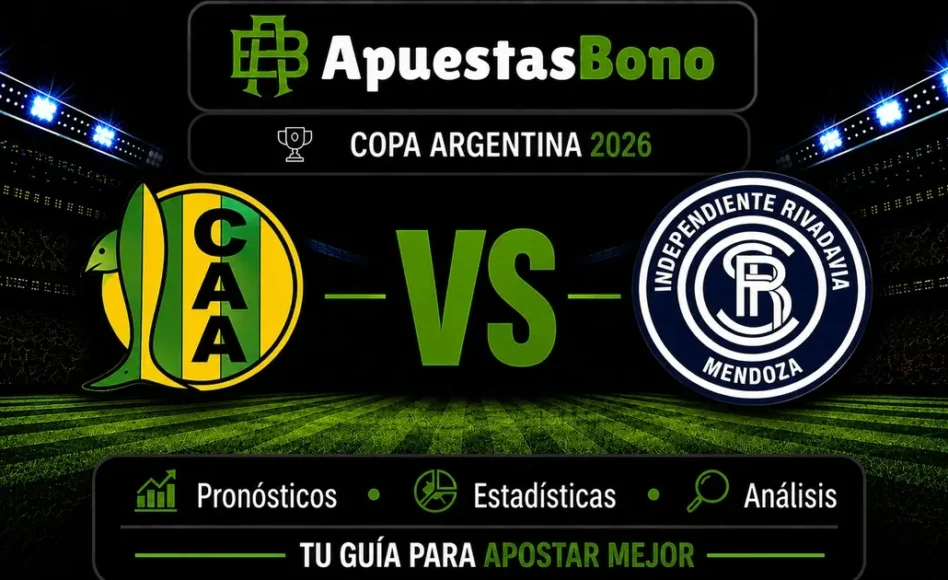 Predicción y análisis de Aldosivi contra Independiente Rivadavia –Copa Argentina 2026– 26 de Agosto (19:15 hora local)