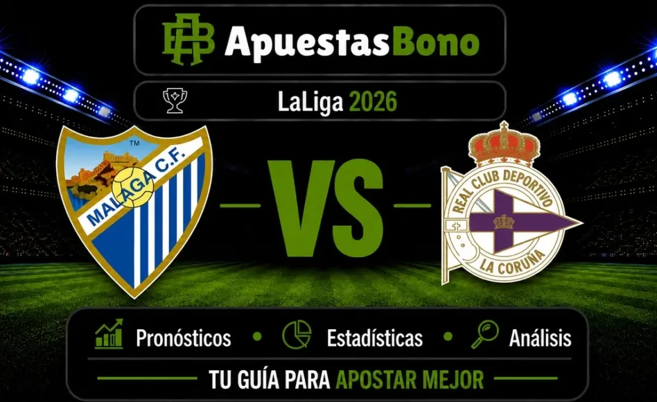Predicción y análisis de Málaga contra Deportivo de La Coruña -LaLiga- 24 de Agosto de 2026 (21:30 horas)