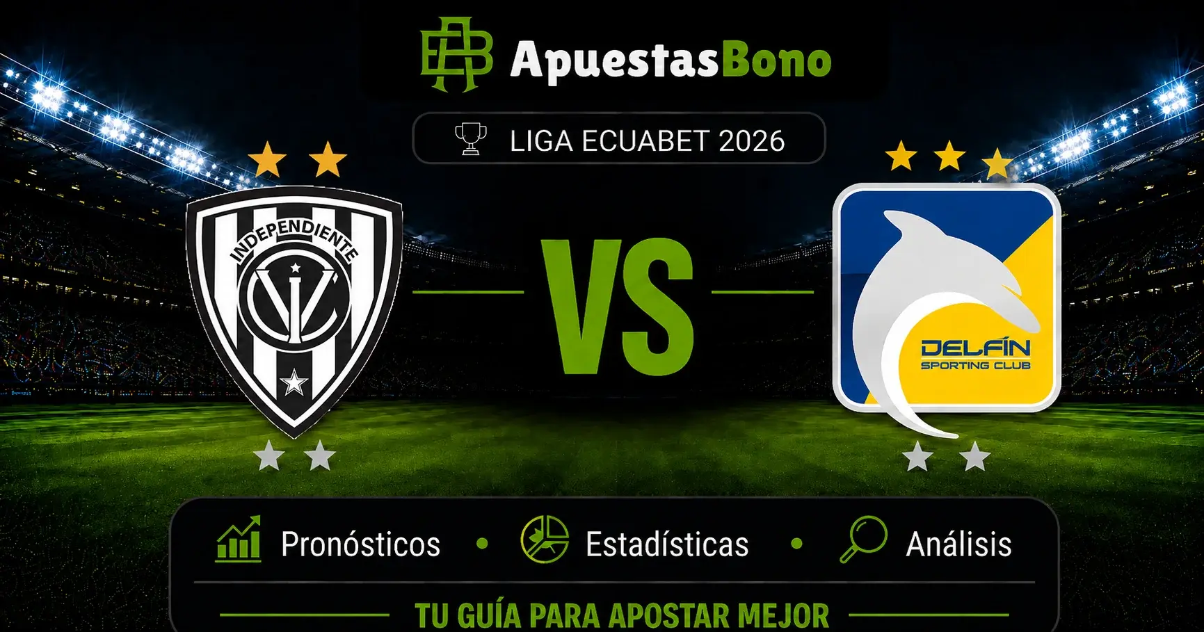 Predicción Independiente del Valle contra Delfin por la LigaPro de Ecuador.