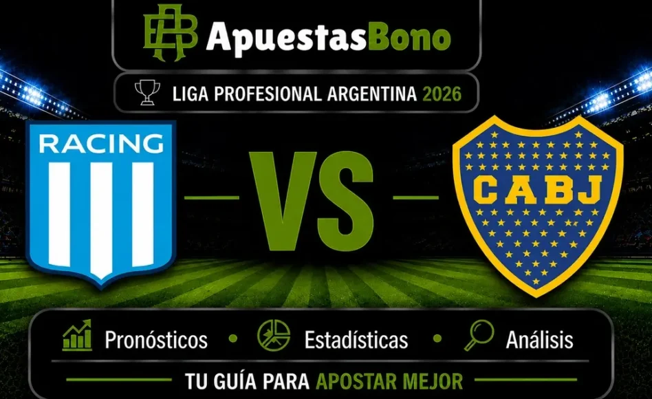 Predicción y análisis de Racing Club contra Boca Juniors –Liga Profesional Clausura 2026– 23 de Agosto (21:30 hora local)