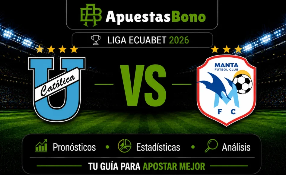 Predicción y análisis de Universidad Católica contra Manta –LigaPro Ecuador 2026– 22 de Agosto (14:00 hora local)