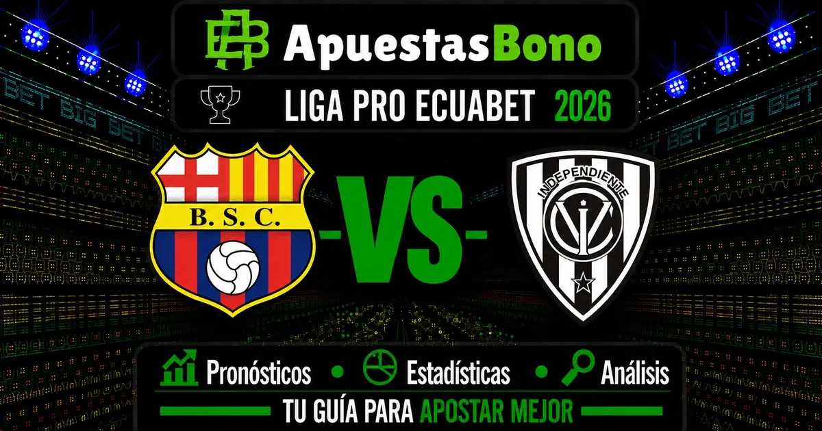 Predicción Barcelona SC contra Independiente del Valle por la LigaPro Ecuador 2026.