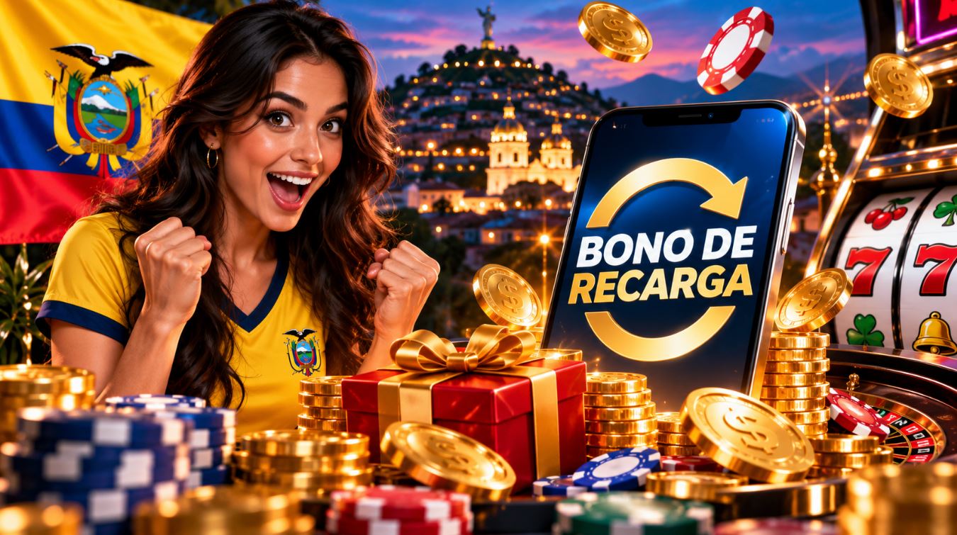 Bono de recarga casino Ecuador 2026 mejores ofertas