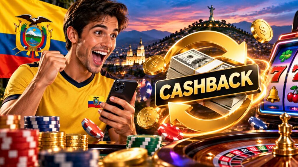 Cashback casino Ecuador 2026 con bonos de reembolso para jugadores y promociones de casino online