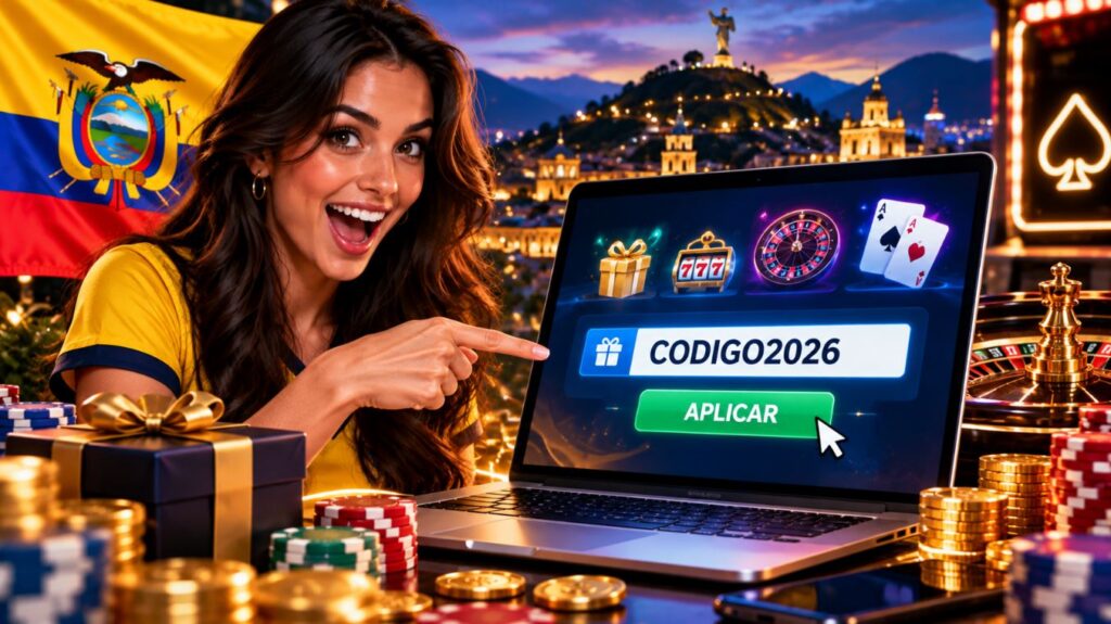 Cómo utilizar un código promocional de casino Ecuador Guía para registrar, aplicar códigos y activar bonos en 2026