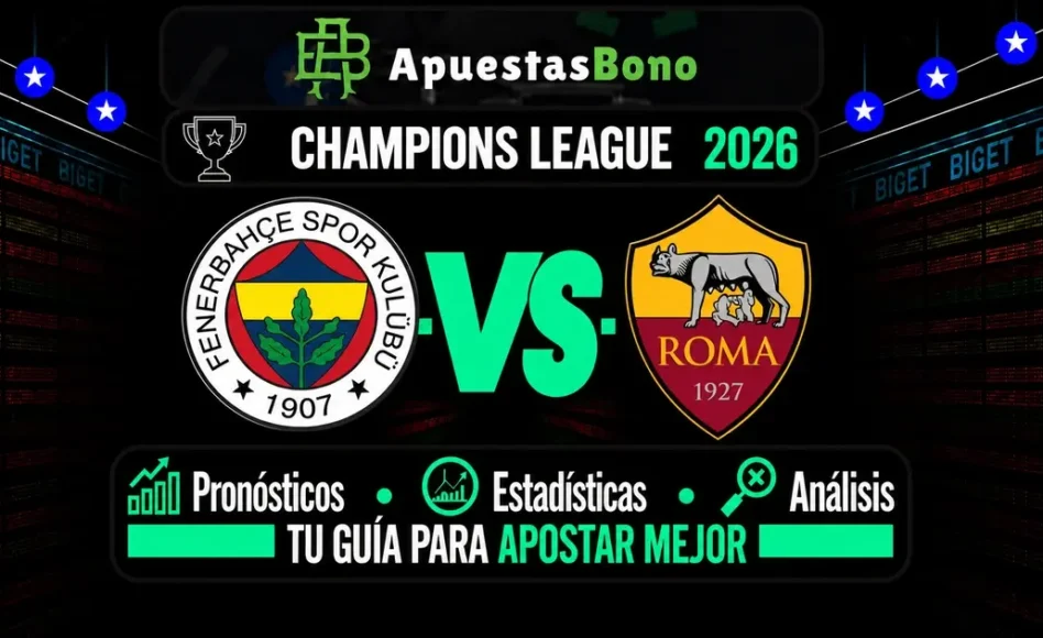 Predicción y análisis de Fenerbahçe contra Roma –Liga de Campeones 2026– 10 de septiembre (18:45 CET)