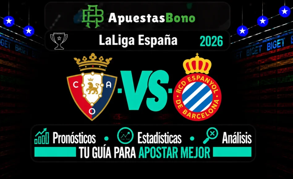 Predicción y análisis de Osasuna contra Espanyol -LaLiga- 12 de Septiembre de 2026 (16:15 horas)