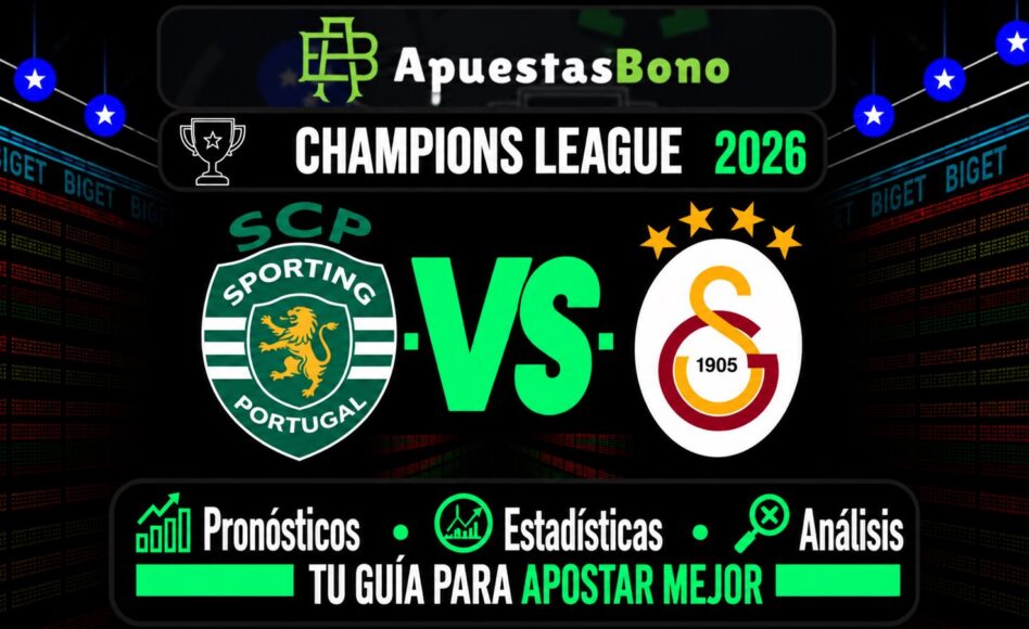 Predicción y análisis – Sporting CP vs Galatasaray – Champions League 09/09/2026, 21:00 CET