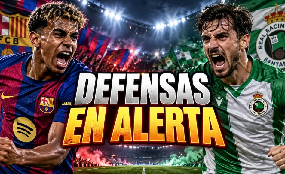 Pronóstico Barcelona vs Racing Santander – Barcelona gana y ambos equipos marcan @2.00