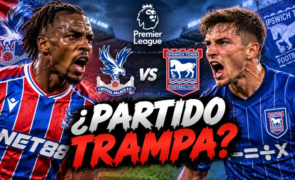 Pronóstico Crystal Palace vs Ipswich – Ipswich +0.5 @ 2.00