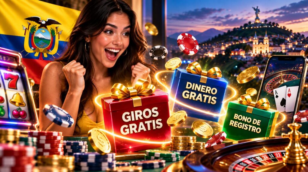 Tipos de bonos sin depósito para jugadores ecuatorianos