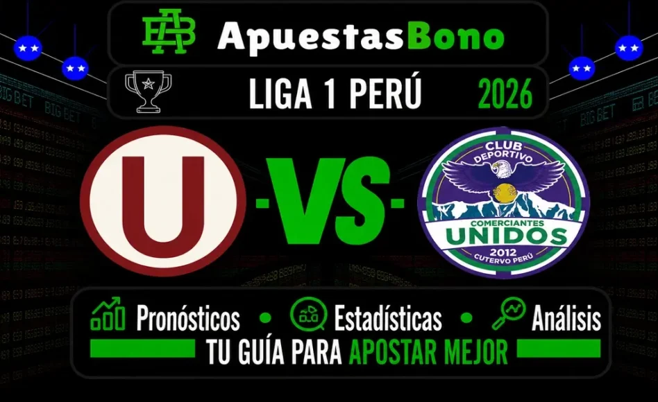 Predicción y análisis de Universitario contra Comerciantes Unidos -Liga 1 Perú- 5 de Septiembre de 2026 (20:30 horas)