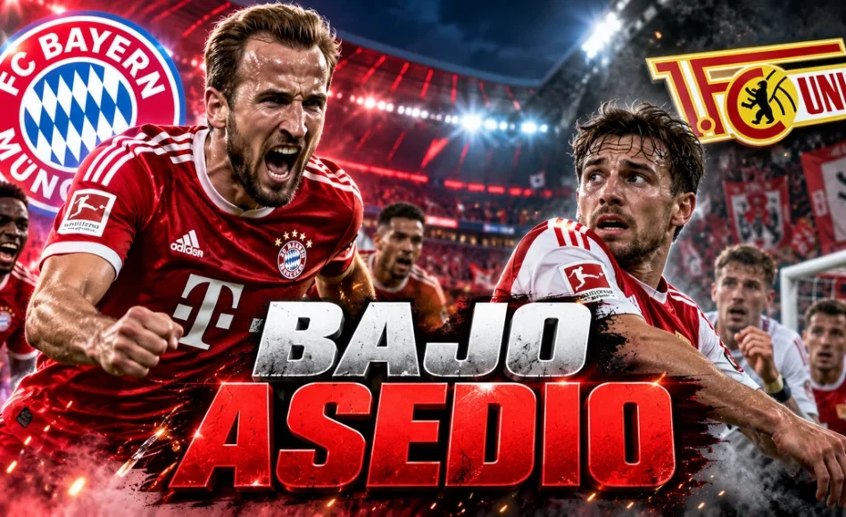 Pronóstico Bayern Munich contra Union Berlin – Hándicap asiático del Bayern Munich (-2,5) @1,60
