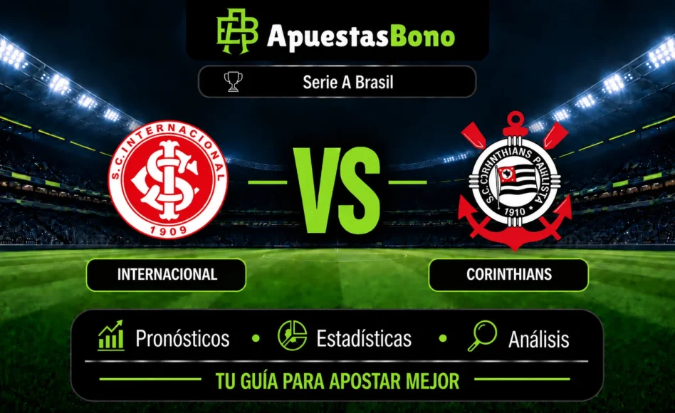 Predicción y análisis de Internacional contra Corinthians –Liga Brasil 2026– 7 de Octubre (19:30 hora local)