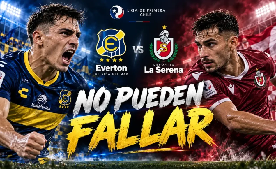 Pronóstico Everton contra La Serena – Gana Everton @1.80