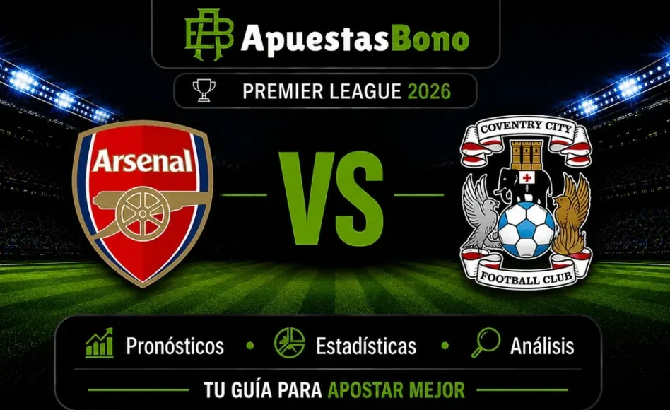 Predicción y Análisis de Arsenal vs Coventry –Premier League–  21 de Agosto de 2026 (21:00 CET)