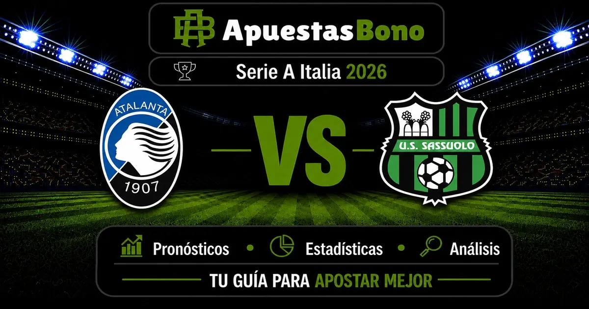 Predicción Atalanta contra Sassuolo por la Serie A Italia 2026
