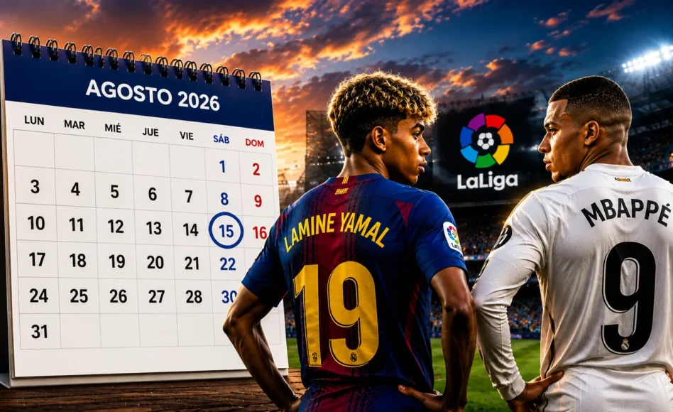 Por qué Barcelona y Real Madrid debutarán más tarde en LaLiga