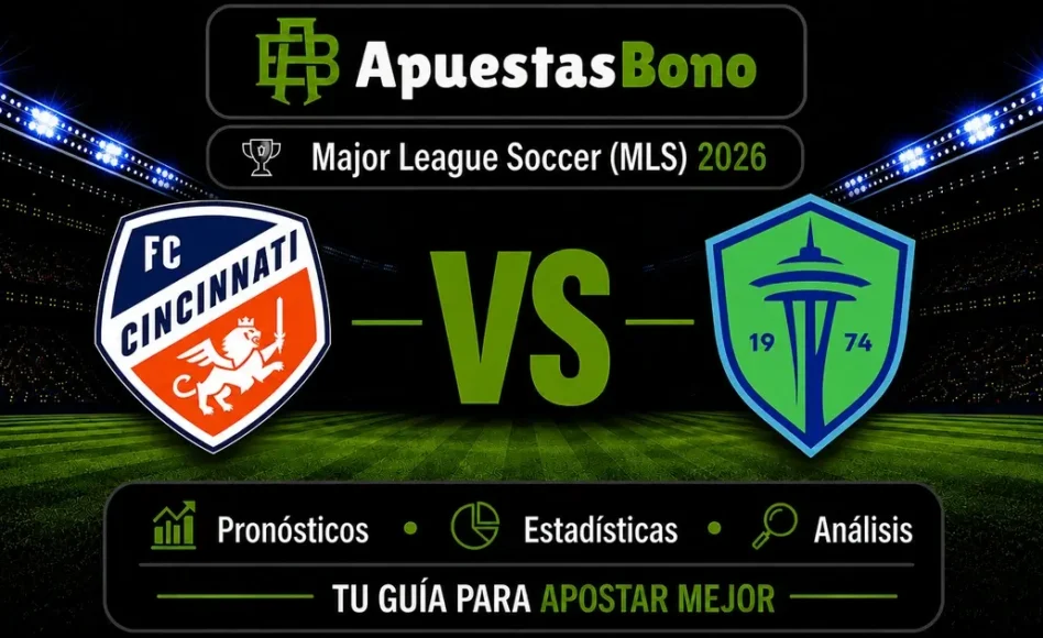 Predicción y análisis de Cincinnati contra Seattle -Torneo MLS Estados Unidos Primera División- 22 de Agosto (19:30 hora local)