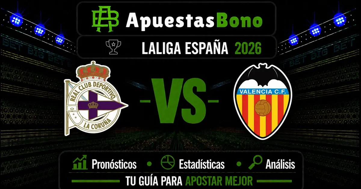 Predicción Deportivo La Coruña contra Valencia por LaLiga 2026