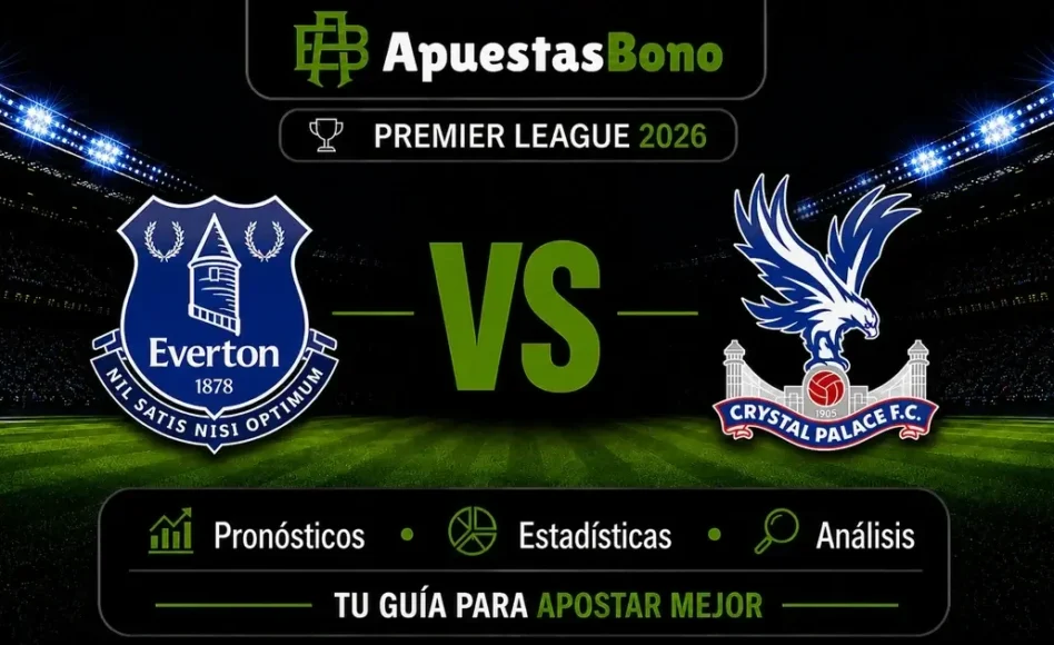 Predicción y análisis de Everton vs Crystal Palace –Premier League– 22 de Agosto de 2026 (16:00 CET)