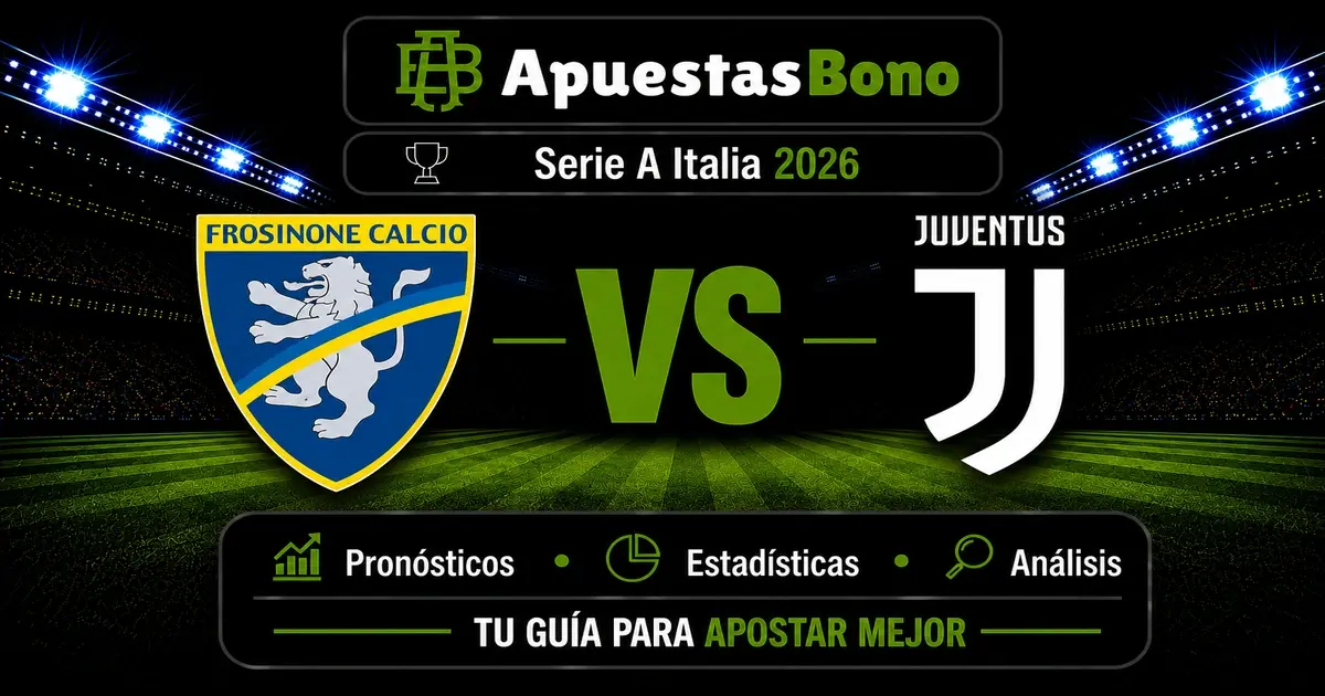 Predicción Frosinone contra Juventus por la Serie A de Italia 2026