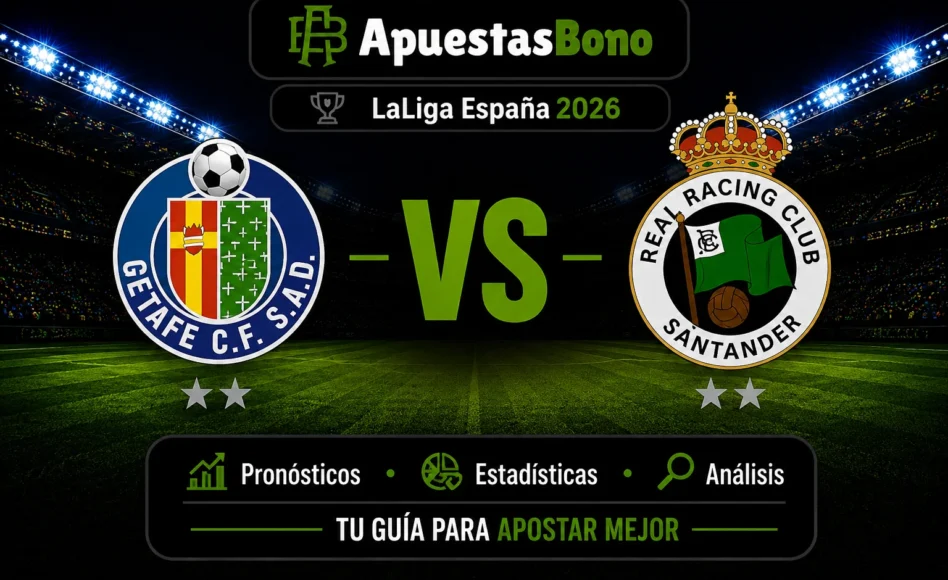 Predicción y análisis de Getafe contra Racing Club -LaLiga- 23 de Agosto de 2026 (19:30 horas)