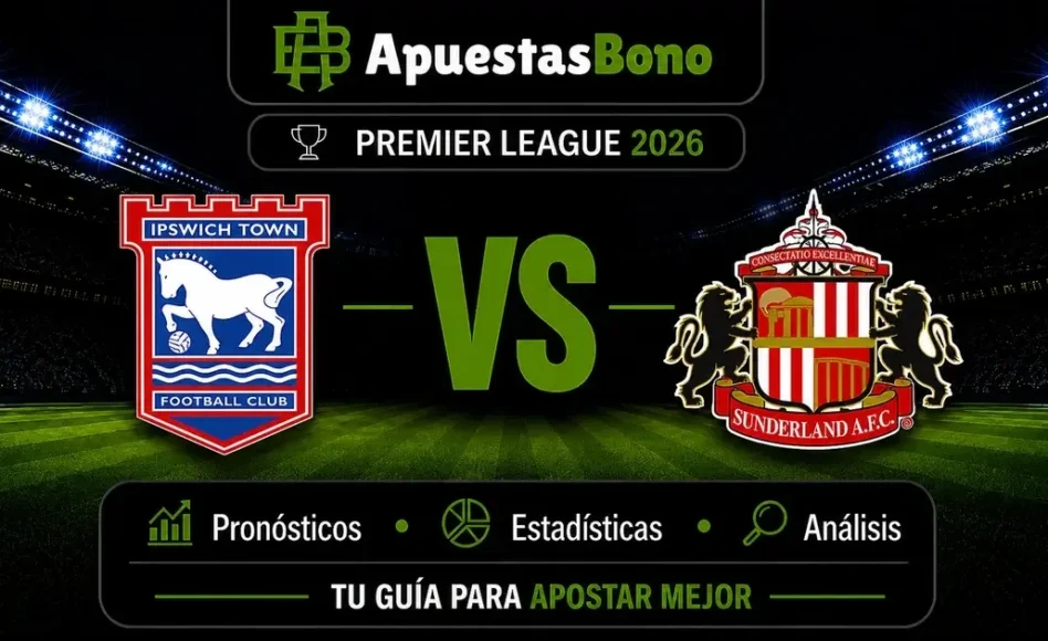 Predicción y análisis de Ipswich vs Sunderland –Premier League– 22 de Agosto de 2026 (16:00 CET)